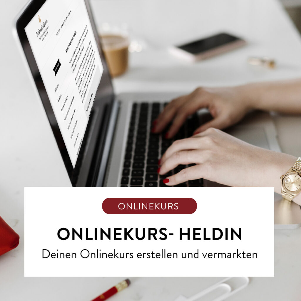 Onlinekurs Heldin von businessheldinnen.com